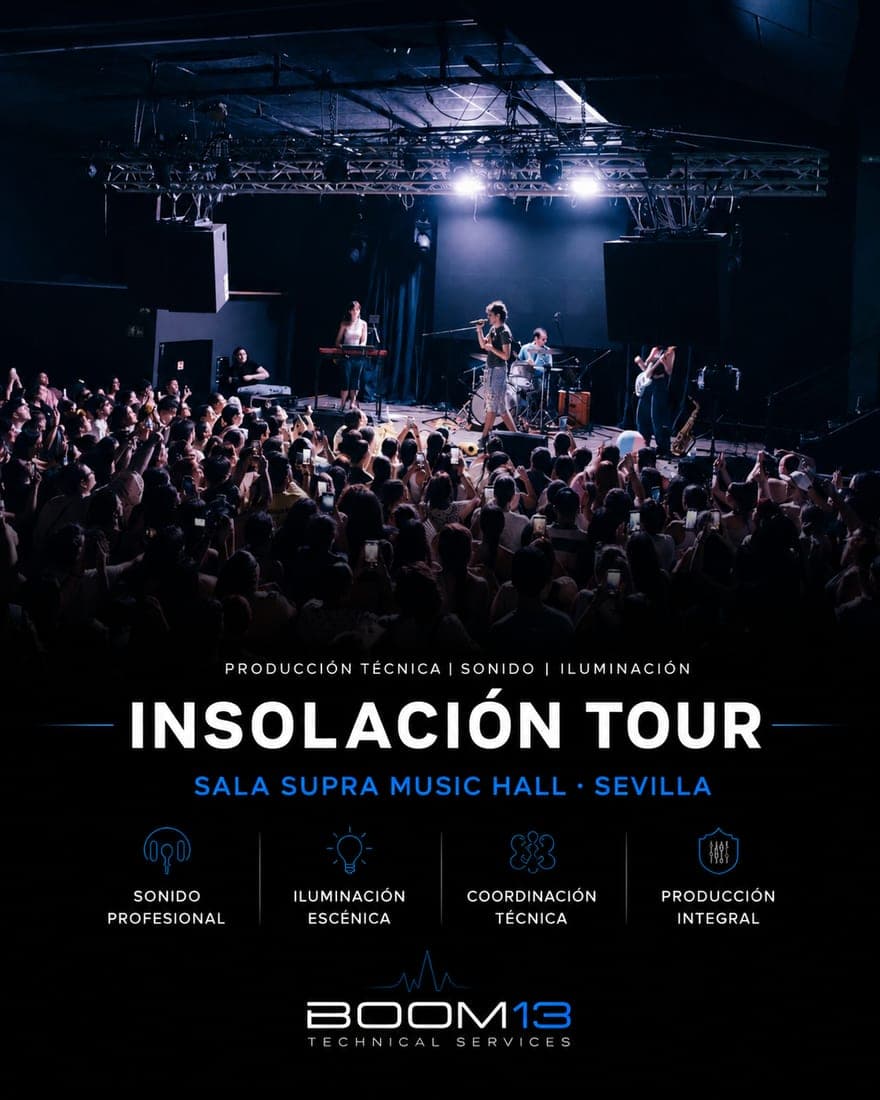 Insolación Tour — Sala Supra Music Hall, Sevilla